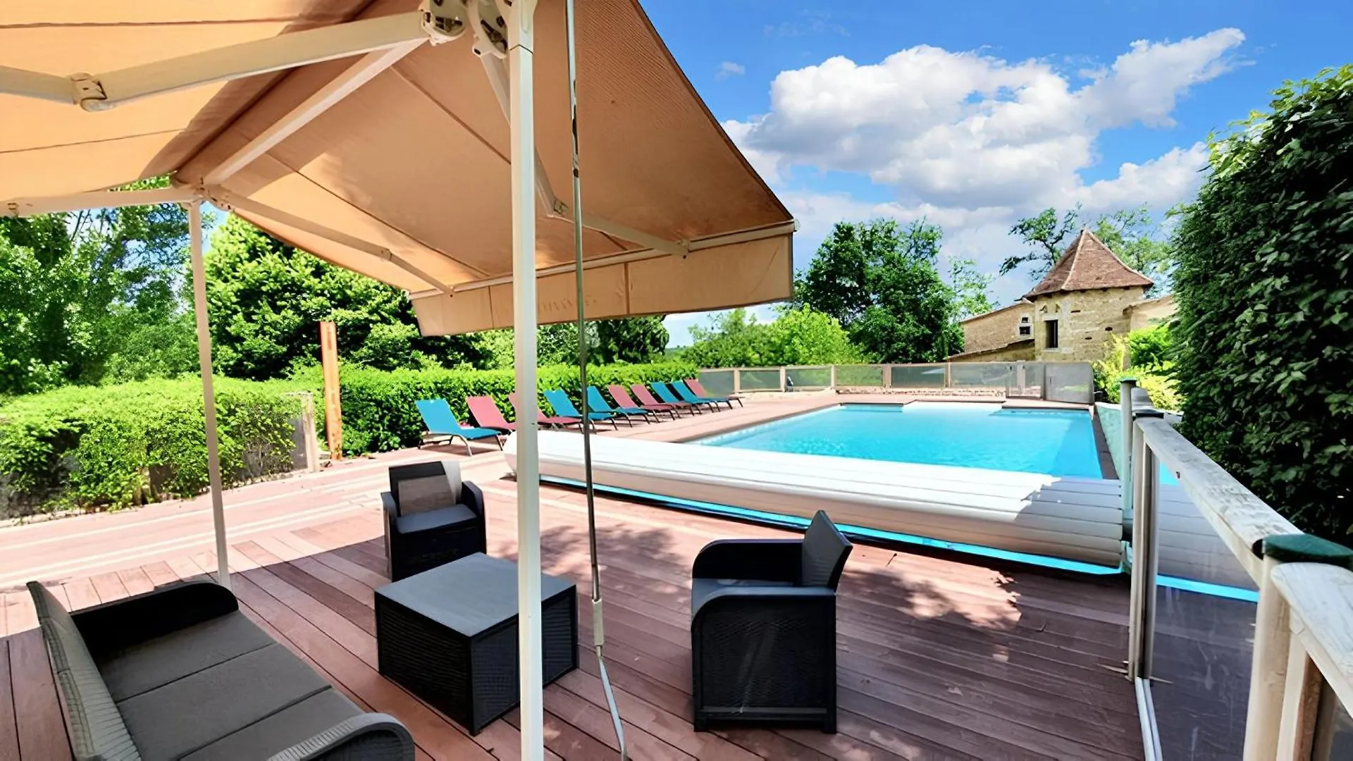 Maison Charmante Au Coeur De Puy-L'Eveque Avec Piscine Partagee بيت للعطل